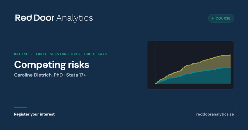 Competing risks — Red Door Analytics